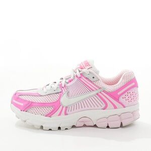 Nike Vibrant Pink and White Running Shoes(Vomero 5)
